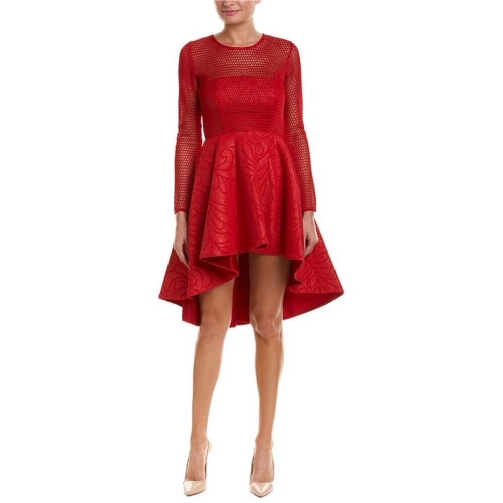 Chic Red Boutique High Low Women's Dress - Prom/Wedding Guest Size XS
